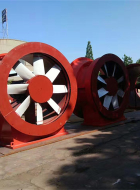 铂汇 K45-6-8#矿用轴流风机 矿山节能通风机 无驼峰 高效节能
