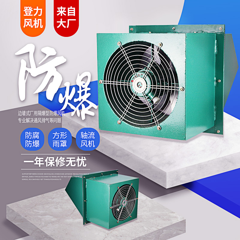 【厂家直销 上海登力】WEXD-250D4厂用隔爆型轴流通风机 0.06KW