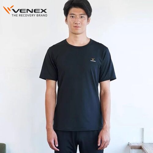 VENEX/威耐可适日本休养服爽神系列 男短袖T恤衫运动修复舒缓疲倦