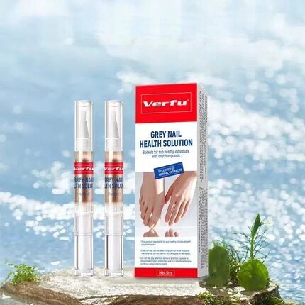 Verfu灰甲治疗溶液灰甲笔指甲护理提亮护甲精华笔美甲笔护理笔