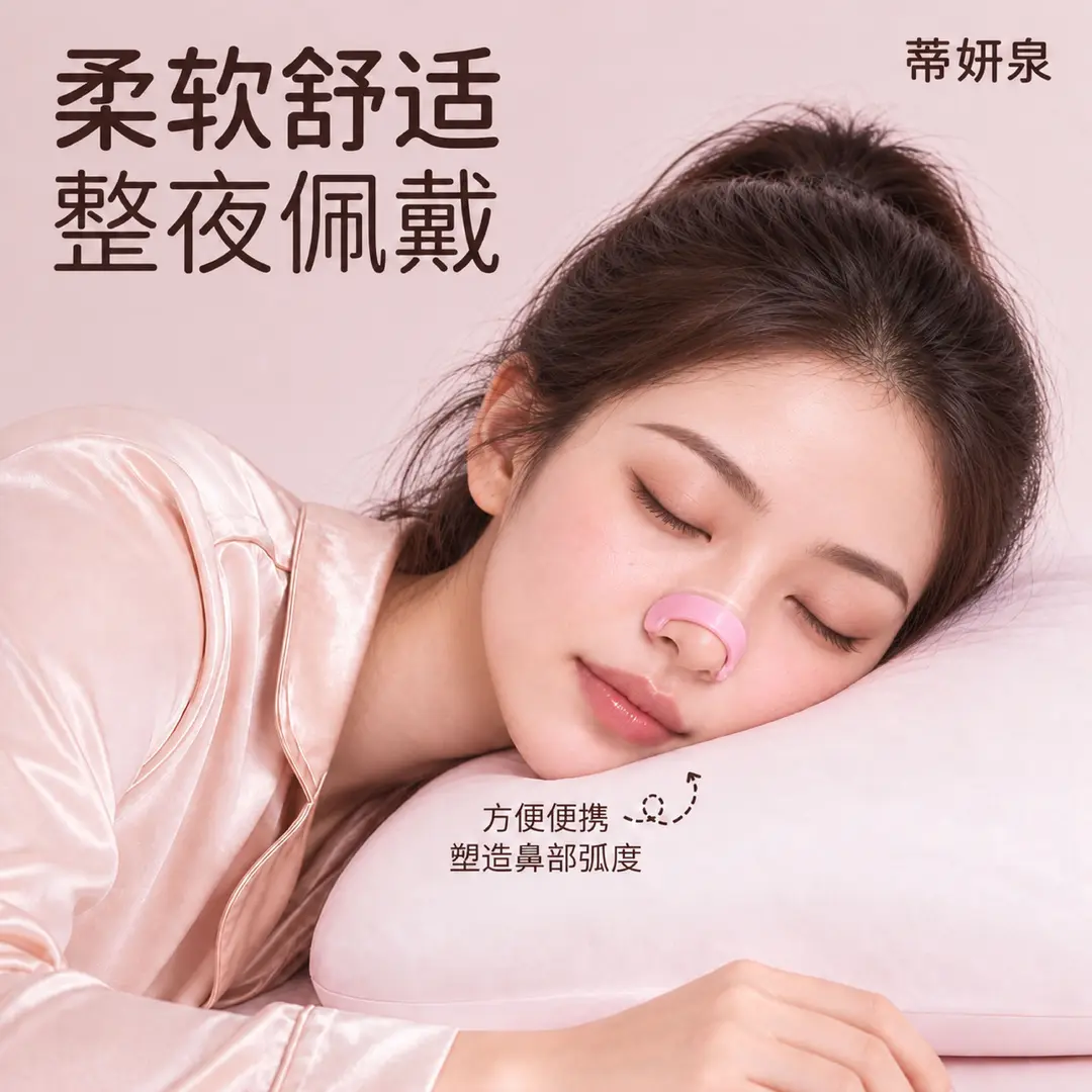 蒂妍泉无胶塑鼻条收紧鼻翼立挺