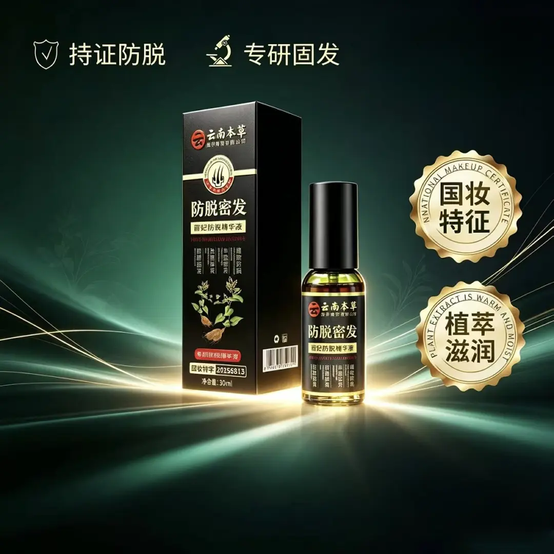 云南本草防脱密发茜妃防脱精华液