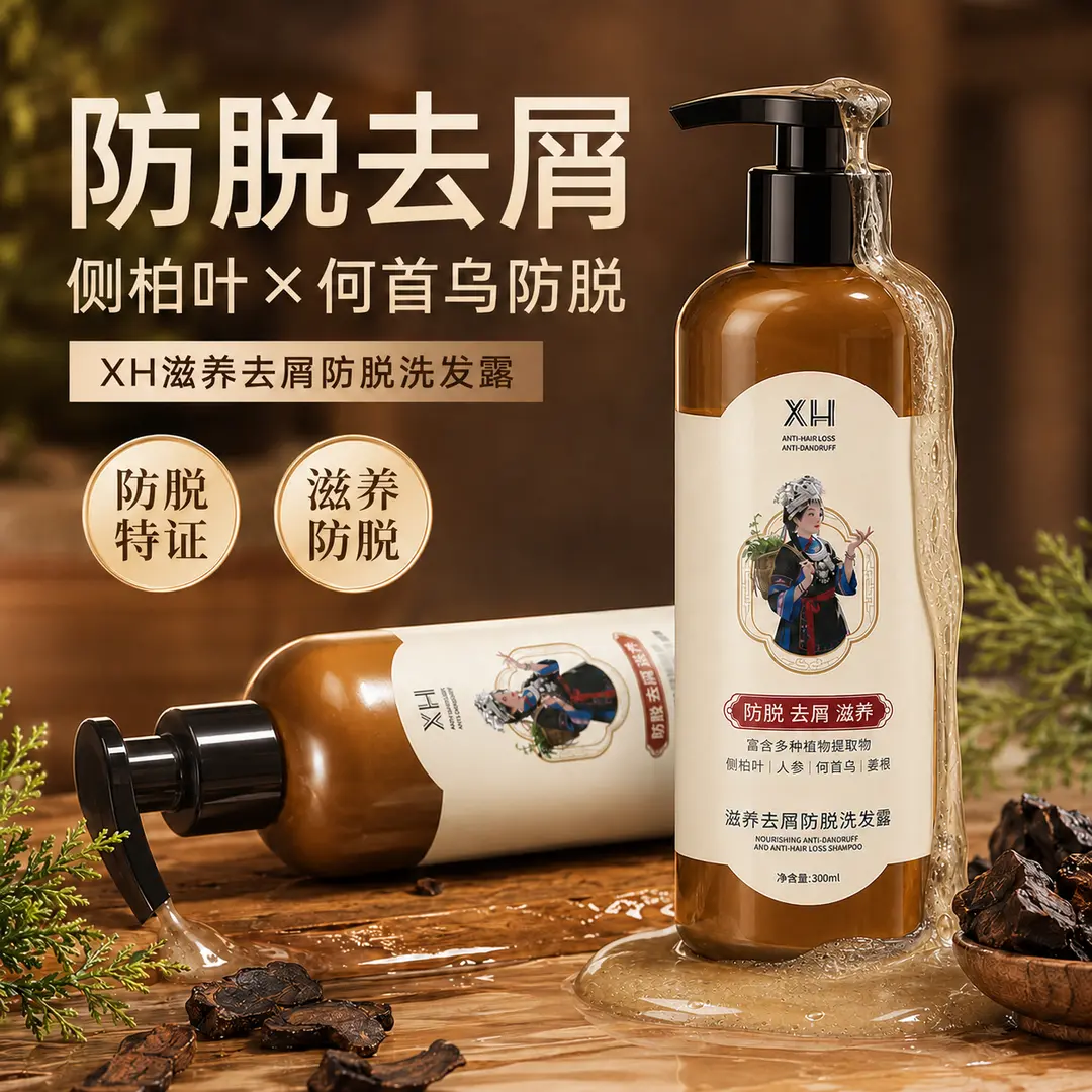 XH滋养去屑防脱洗发露控油蓬松