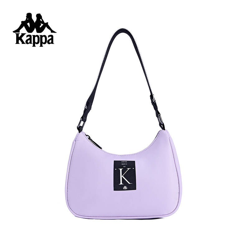 Kappa卡帕夏季简约时尚百搭单肩斜挎包女款轻便休闲手提包运动包
