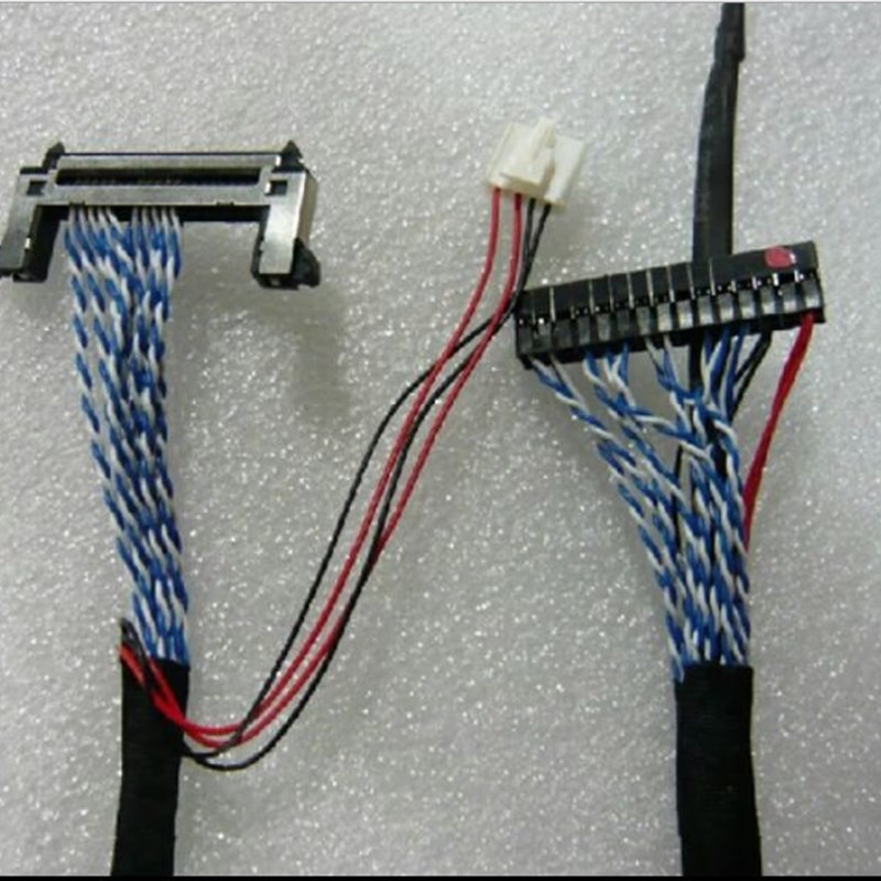 夏普高分屏线 41P+4P 通用屏线  V59系列主板使用 长度550MM