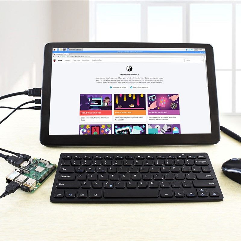 树莓派4 15.6寸VGA/HDMI高清显示器 钢化玻璃电容触摸面板 可挂壁,工业油品/胶粘/化学/实验室用品,实验室漏斗,淘宝优惠券,粉丝福利购,淘宝优惠卷