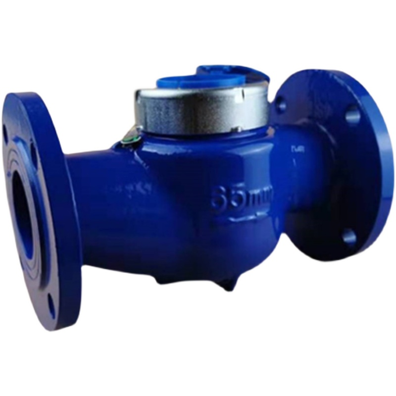 珠江水表不锈钢灵敏指针防滴数字自来水家用法兰水表DN5065包邮