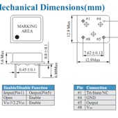 直插四脚 有源晶振 振荡器 32.768KHZ 32768 正方形 钟振 32.768K