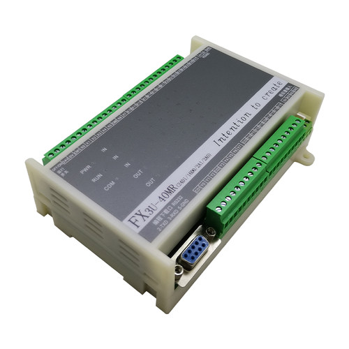 国产plc工控板兼容fx3u40MT可编程控制器4轴高速脉冲RS485模拟量