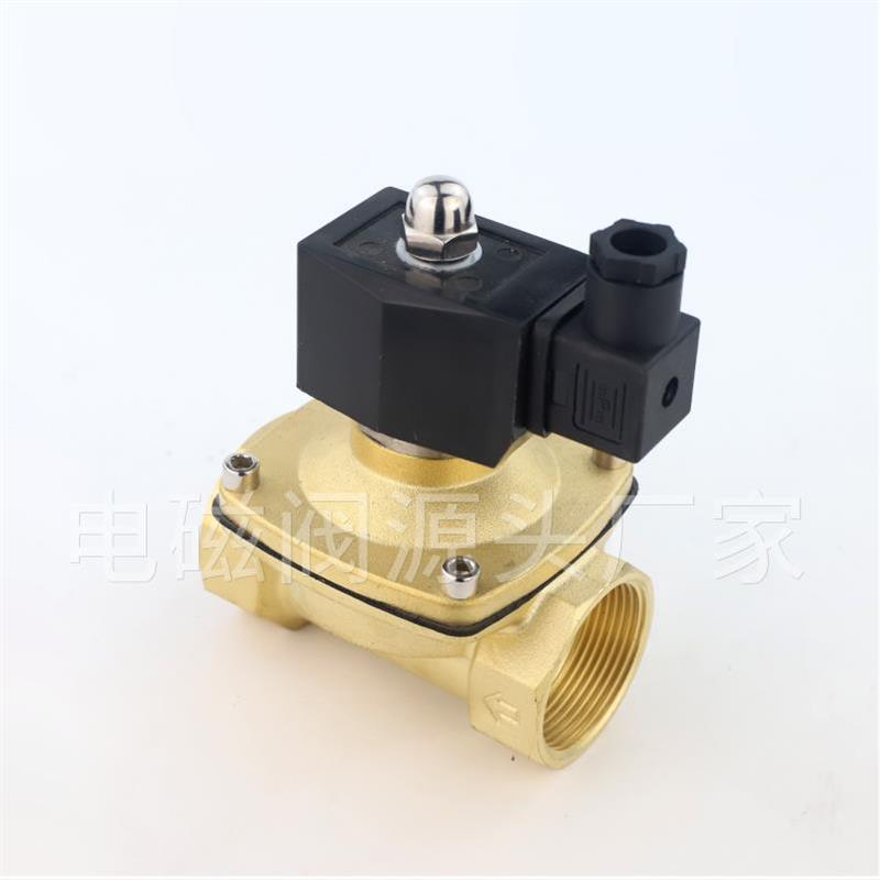室外防水常闭电磁阀水阀开关阀220VDC24V气阀排水防雾DC12V4分6分