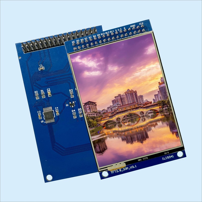 2.8寸tft显示屏触摸直插正点原子34Pin开发板单片机stm32屏幕LCD