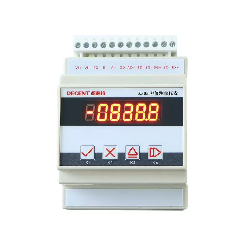 大洋X505称重变送器重量测力感测器讯号放大器485通信10v导轨