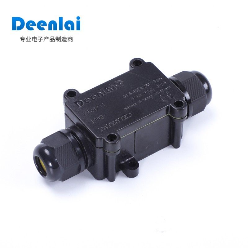 防水接线盒带端子室外路灯IP68一进一出户外塑料分线接线端子盒,珠宝/钻石/翡翠,翡翠裸石/蛋面,淘宝优惠券,粉丝福利购,淘宝优惠卷