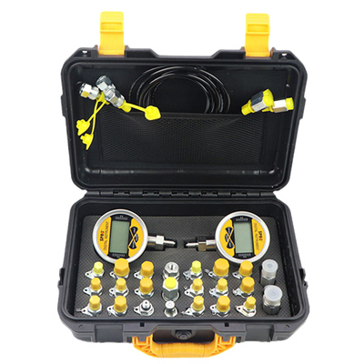 挖掘机数显压力表电池低高压精准不锈钢真空液压表油压气压数字表