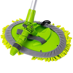 金诗洛K5028伸缩通水拖把洗车擦车拖把软毛刷车刷子长柄蜡刷洗车