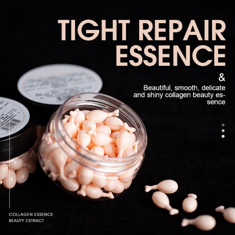 新品50-100PCS Collagen Placenta Capsule Face Serum Anti Wrin