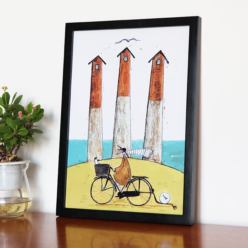 Picture solid decoration solid wood phase frame wall A1 A2