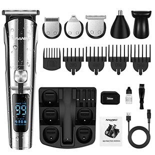 NAVANINO Beard Trimmer for Men  Hair Trimmer  Waterproof wit