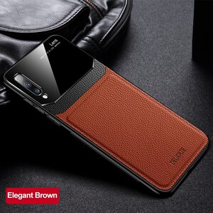 KEYSION Leather Case for Samsung Galaxy A50 A30S A20 A70 A7