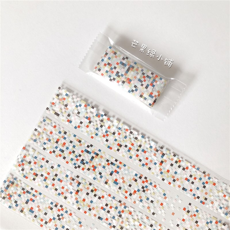 新品【胶带分装】nemosissy 熊仔 马赛克pet 红栅格 黑衣熊蓝衣熊