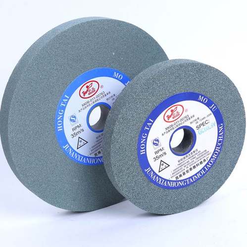 厂销新陶瓷砂轮片砂轮机台式125磨刀打磨抛光砂盘绿碳化硅白刚品