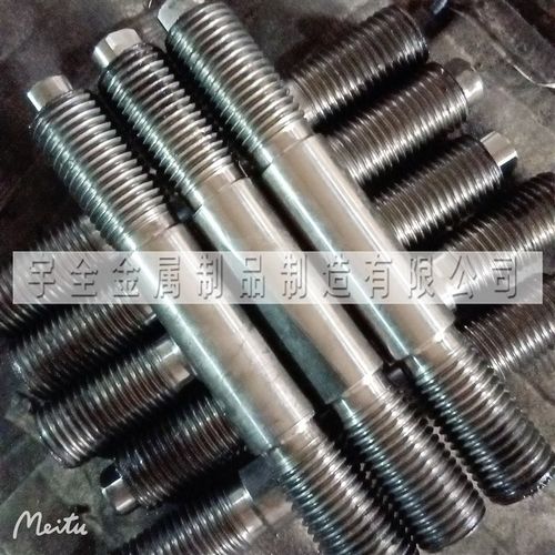 生产双头螺栓双头螺柱双头螺杆高强度双头螺杆双头螺丝可来图来样