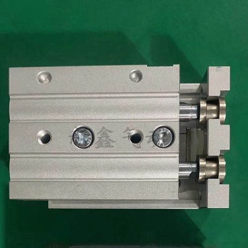 亚德客型气动滑台气缸HLQ/6/8/12/16/20/2510*30x40X50X75X100S