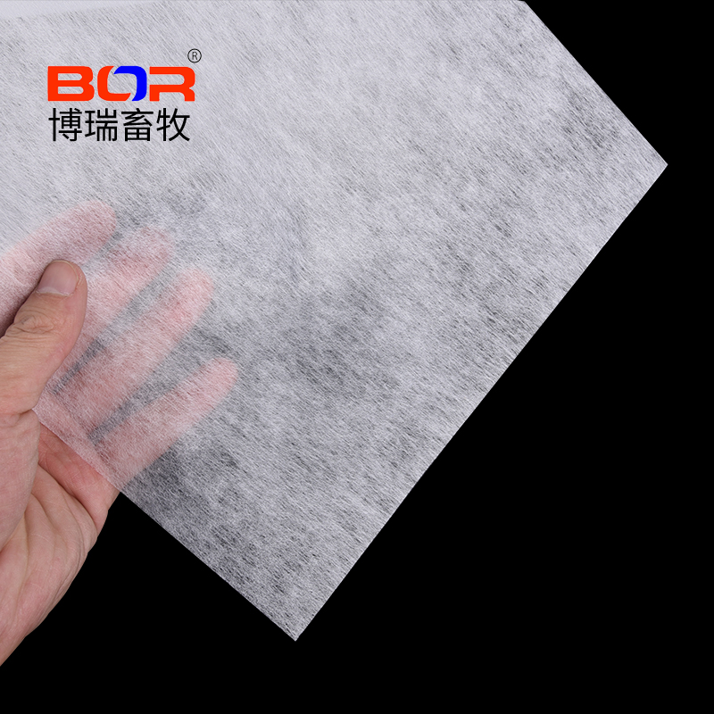 。超大过滤纸25X25cm公猪站耗材精液过滤纸不织布纯过滤纸1包200