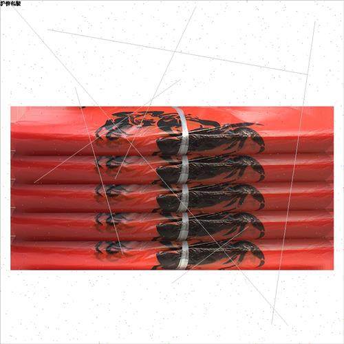 新款阳澄湖大闸蟹加厚塑料手提马夹袋螃蟹礼盒打包定制印刷方便袋