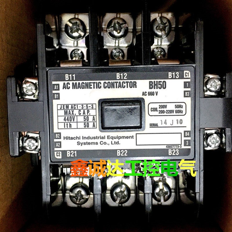 议价原产BH50交流接触器三常闭触点发那科注塑机专用质保两年