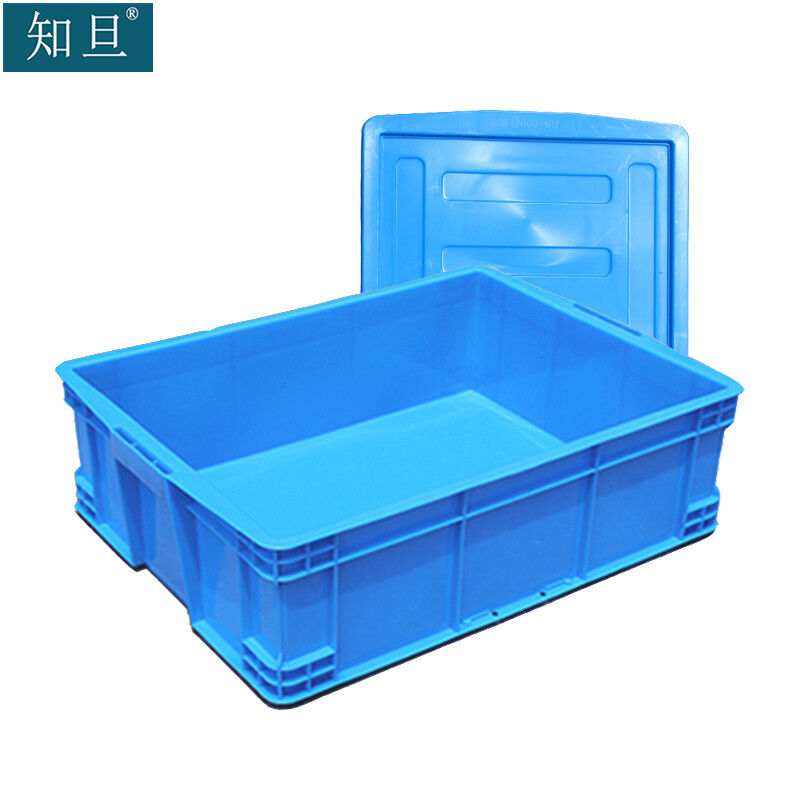 新品知旦含盖周转箱外径:730*560*230mm零件盒周转箱塑料物料盒螺