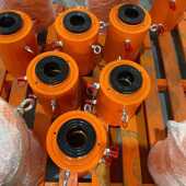 空心千斤顶 液60T100T中空千斤顶 穿心顶150T 电动压千斤顶 极速