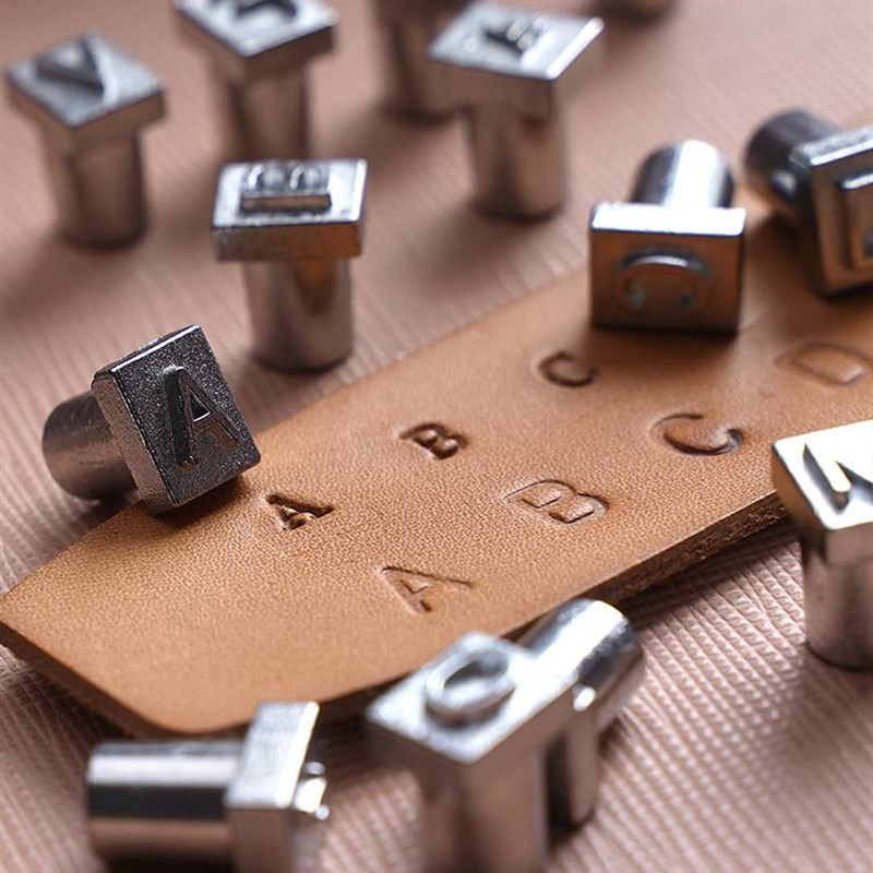 4805皮雕印章 烫字工具模具 只适合植鞣皮用 字母冲 数字冲 4/6mm