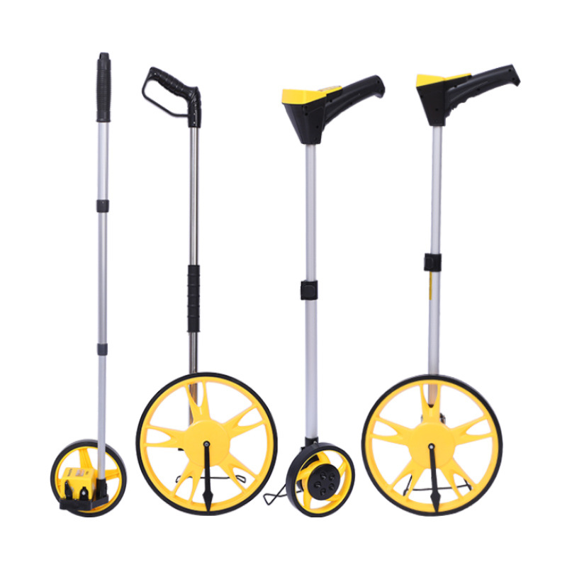 牌电子小轮大轮测距仪机械测距轮数显手推式测量轮滚尺