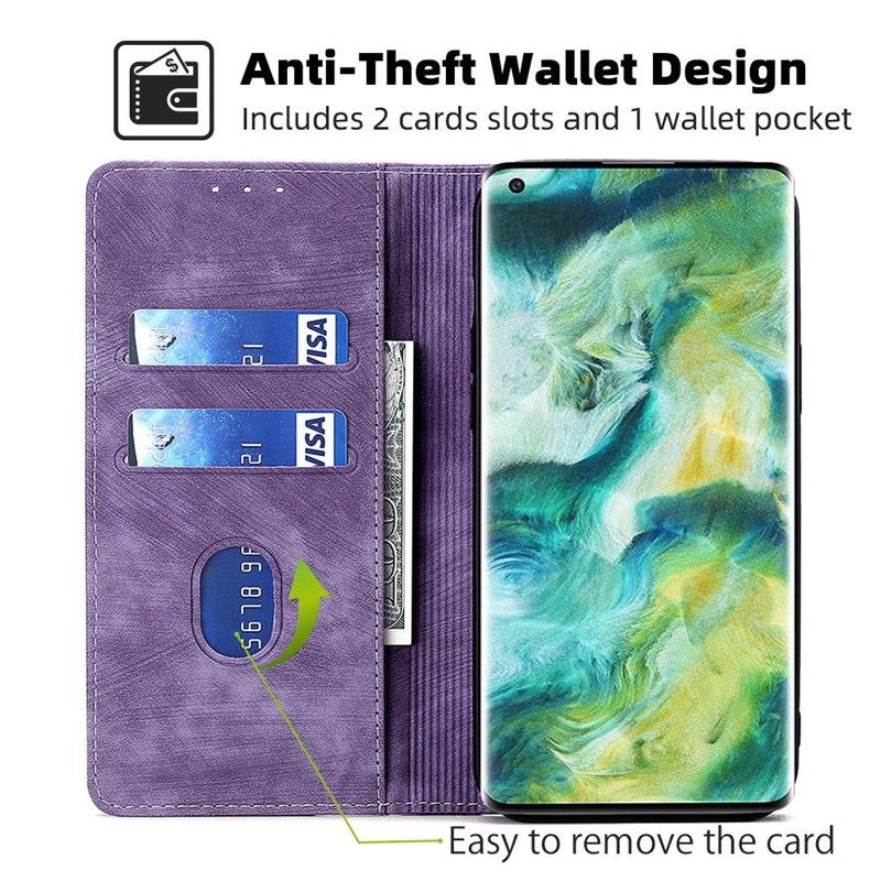 适用 Find X2手机皮套 R9S多功能Reno5 4G插卡保护壳