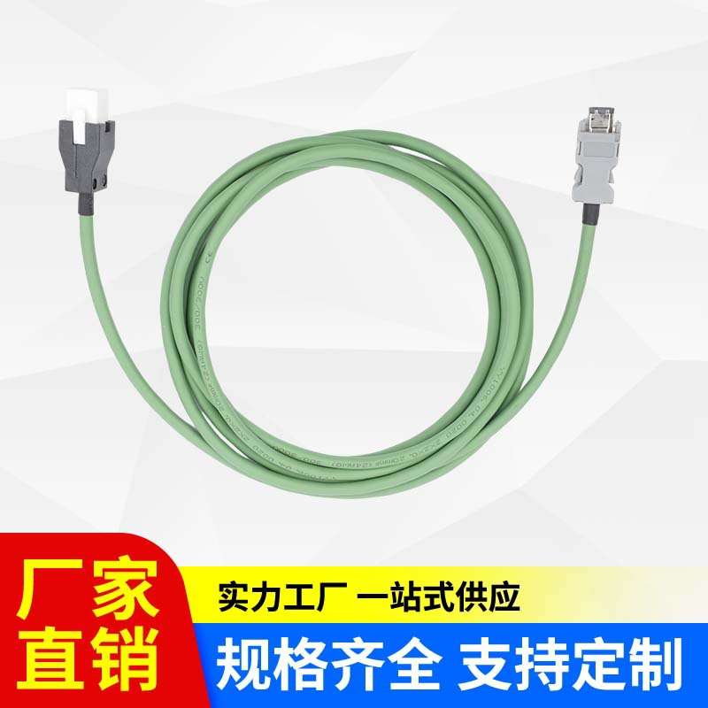 MFECA0030EAD编码器控制线MFECA0030EAE动力线A6伺服电机连接线