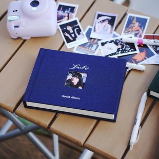 柯达3寸相册复古风影集儿童成长情侣记录柯达拍立得插页相册