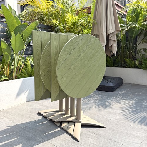 户外网红咖啡厅折叠防晒防水桌椅