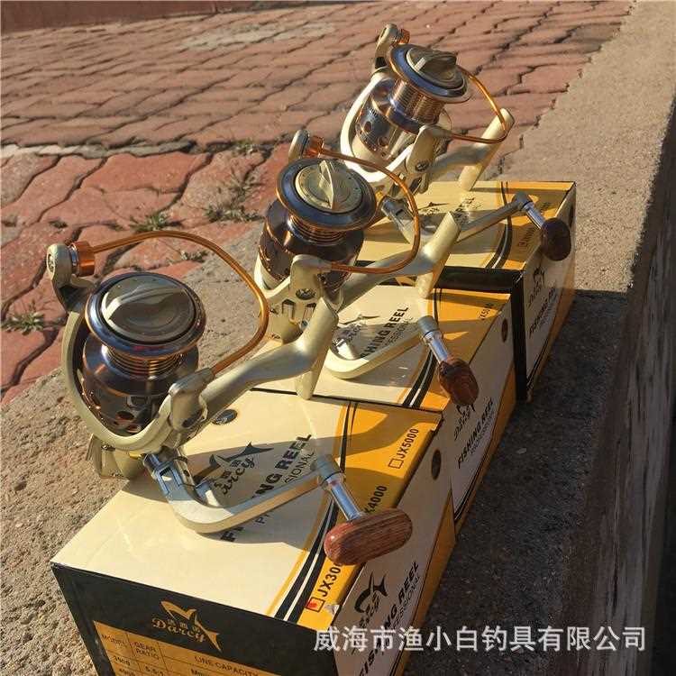 直销新款渔轮 钓鱼轮 12轴全金属头海竿轮筏竿轮路亚轮纺车式渔线