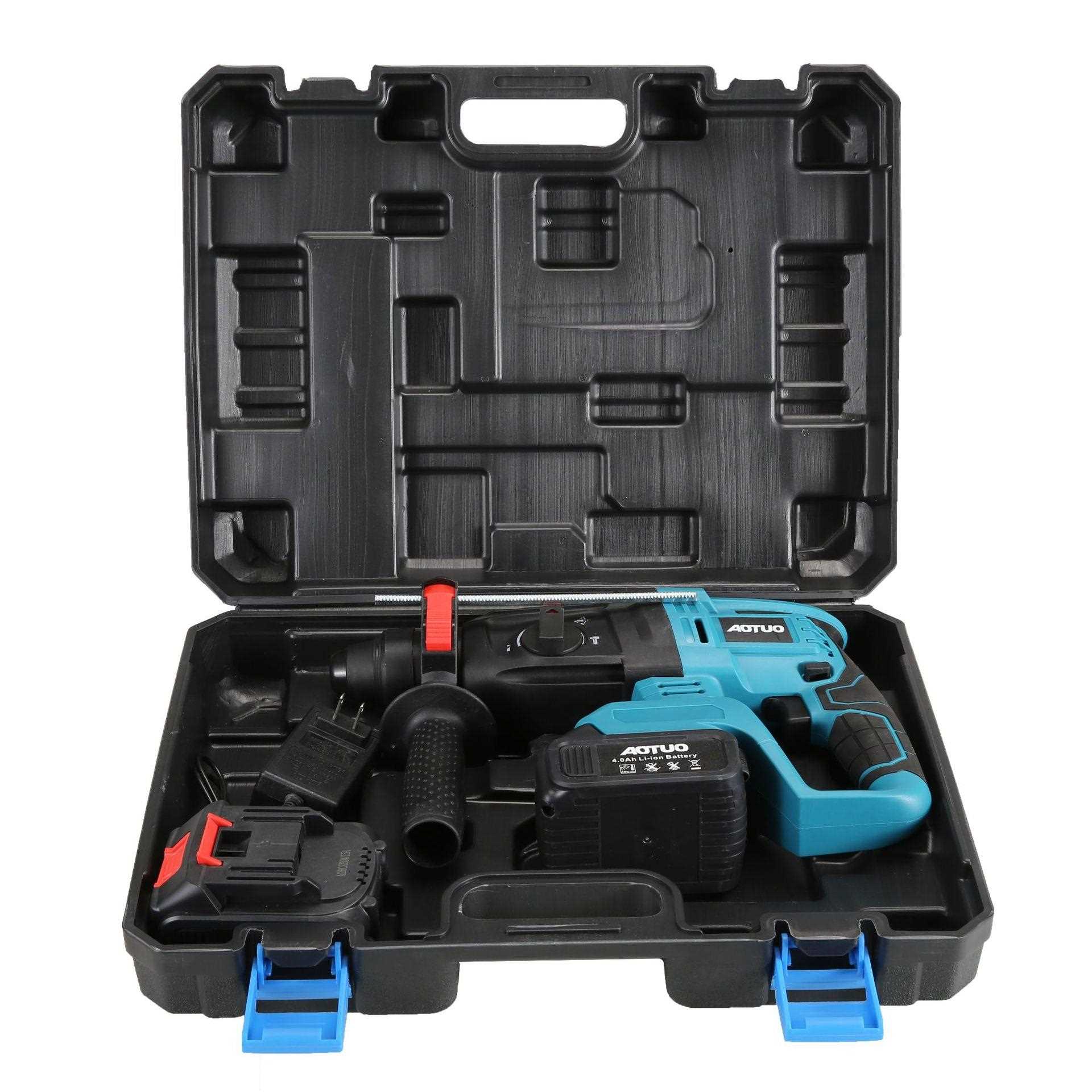 直销新款新款26锂电电锤 电钻转冲击钻 多功能工业级混凝土三轻型