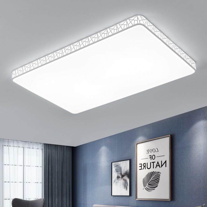 新款直销薄款长方形led吸顶灯现代简约创意鸟巢卧室灯客厅灯铁艺,家装灯饰光源,客厅吸顶灯,淘宝优惠券,粉丝福利购,淘宝优惠卷