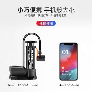 脚踩高压打气筒迷你便携式 直销新款 电动车自行车摩托车汽车家用脚