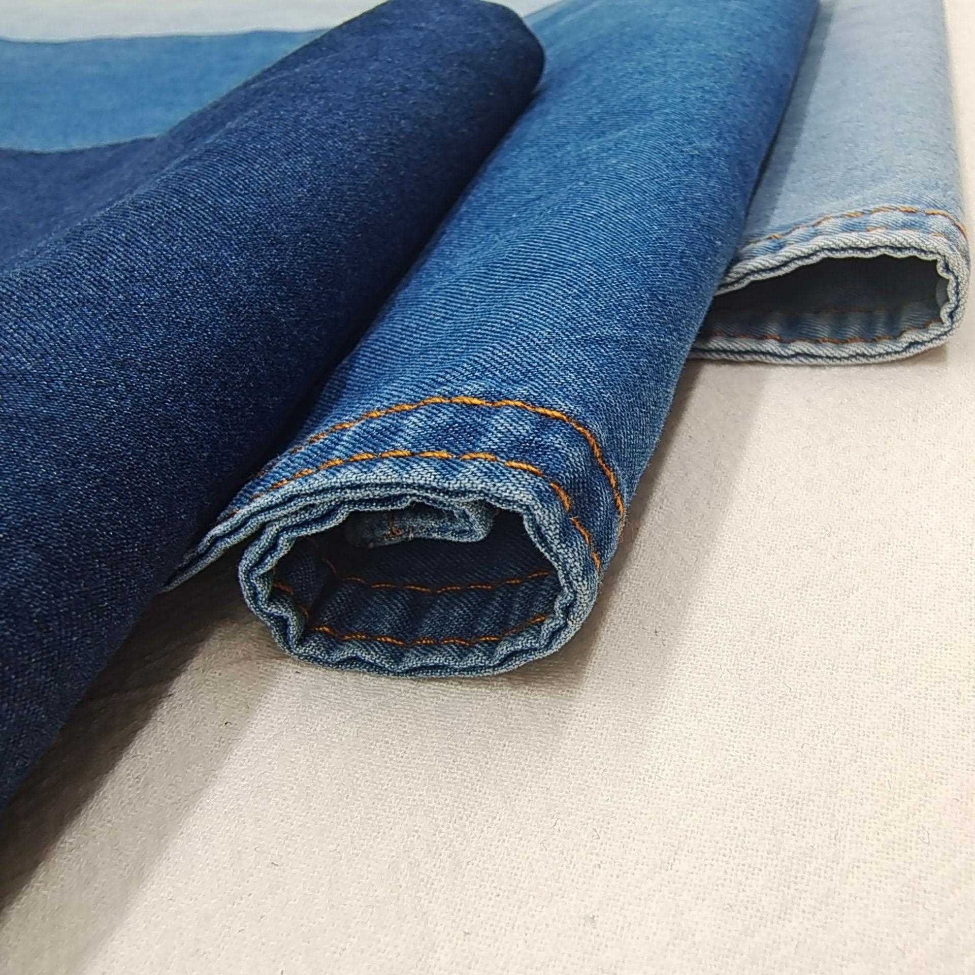 直销新款60/2*60/2精梳棉牛仔面料170克春夏牛仔布加油站煤矿工装