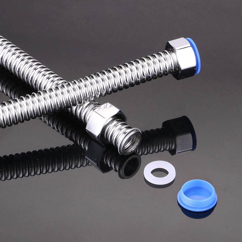 波纹6分管冷热防爆软管实用上水管进水dn20不锈钢可弯管六分金属