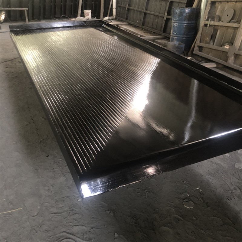 选沙金王6S摇床玻璃钢螺旋溜槽 双层大小槽钢选矿云锡铅锌矿摇床