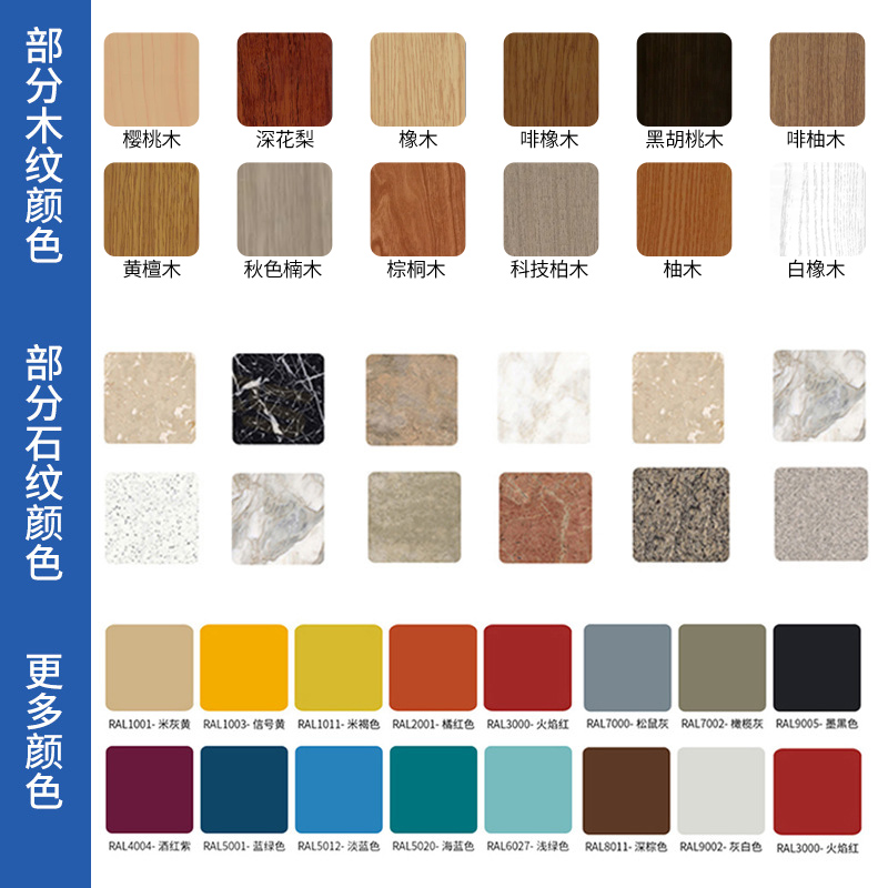铝合金百叶窗外墙装饰防雨百叶格栅围栏户外通风口空调外机保护罩