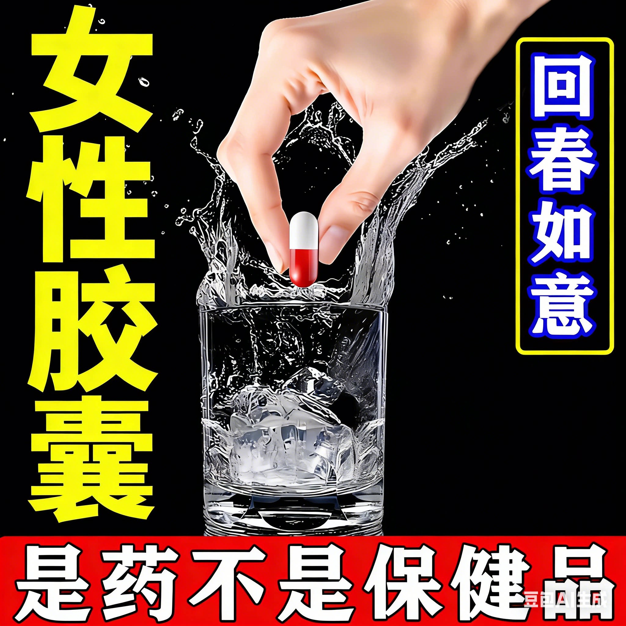 女人性冷淡专用速药效内服夫妻房事女吃正品胶囊回春如意重回年轻