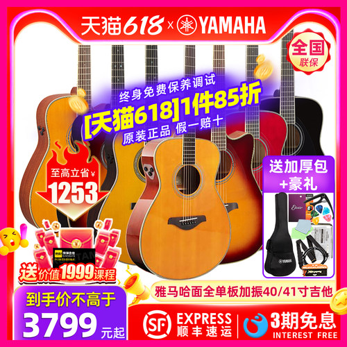 Yamaha/雅马哈电箱加振全单吉他