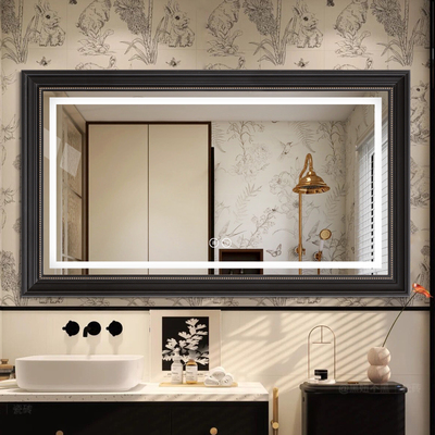 顺丰送货上门法式复古智能浴室镜