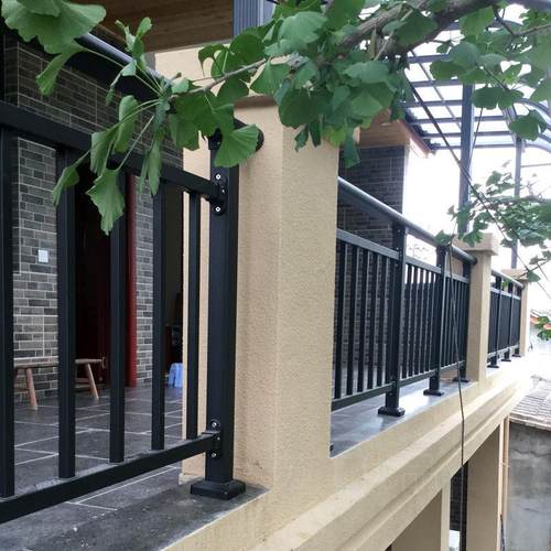 。铝艺护栏铝合金围栏铁艺镀锌钢栏杆阳台栅栏阳台楼梯露台烤漆户